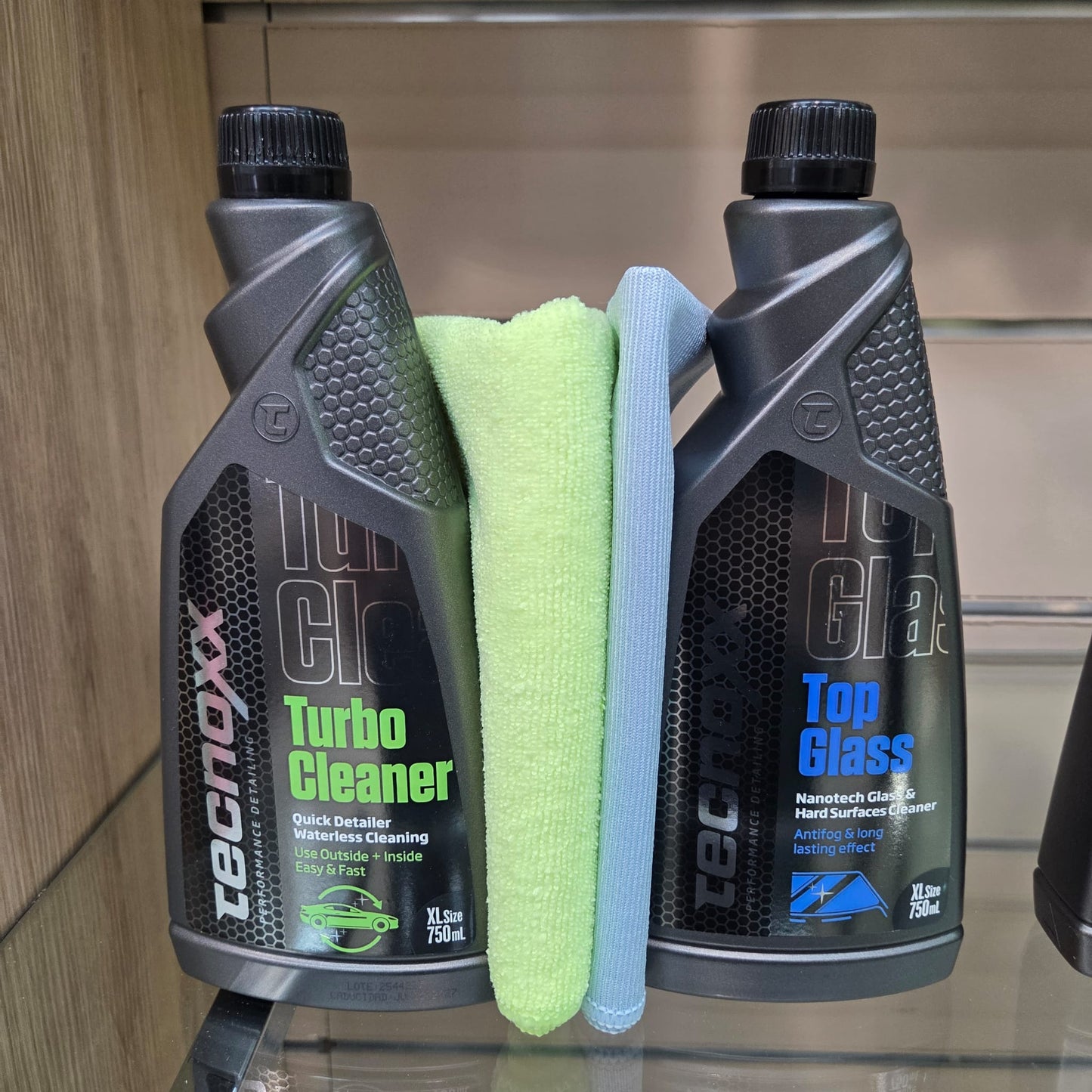 COMBO CERA + CRISTALES PARA TU VEHÍCULO