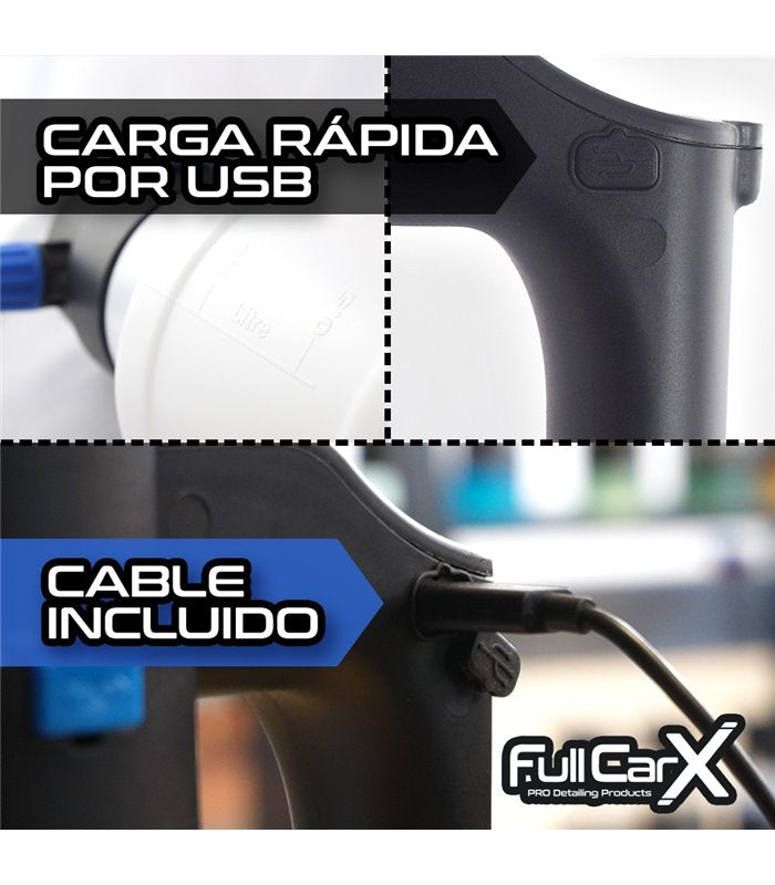 Foamer a batería de gran capacidad 1.5L