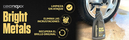 TECNOXX Bright Metals Limpiador Metales y Llantas