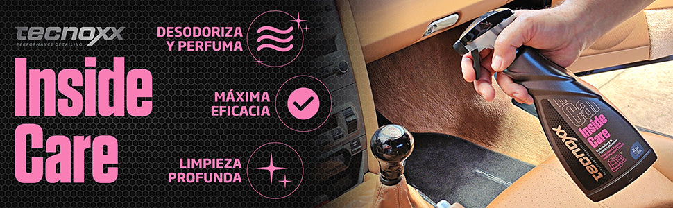 TECNOXX Inside Care limpia tapicerías para tu vehículo
