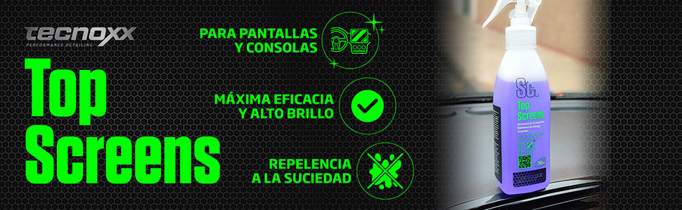 TECNOXX Top Screens Limpia pantallas y negro piano