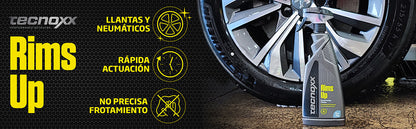 TECNOXX Rims Up Limpia lloantas acabado en brillo