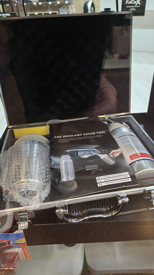 KIT RESTAURADOR DE FAROS - Polímero Líquido