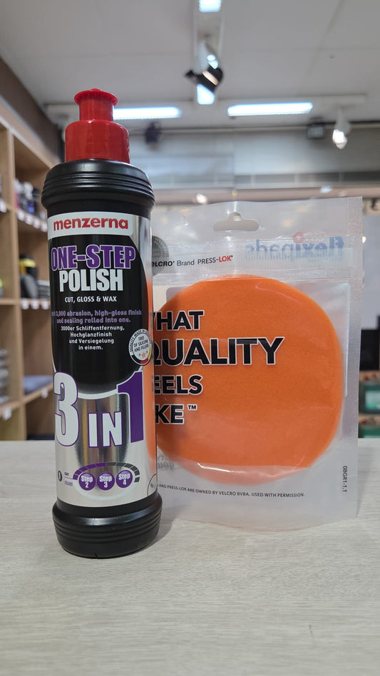 Combo Flexipad+ pulimento 3in1 MENZERNA para pulido manual